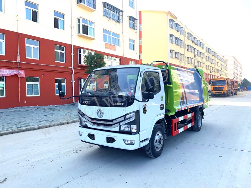 東風(fēng)6方壓縮式垃圾車廠家 6方壓縮式垃圾車價(jià)格 多利卡壓縮垃圾車報(bào)價(jià)