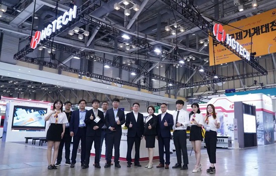 實力出征 | 華工激光驚艷亮相韓國釜山工業展，現場人氣up up！