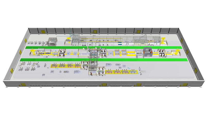 商用車整車焊接生產(chǎn)線
